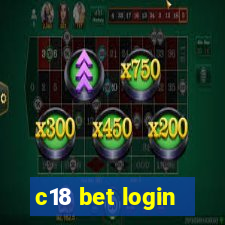 c18 bet login